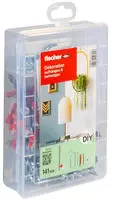Fischer Schrauben-D&uuml;bel-Set EasyDIY Box Dekoration, Universald&uuml;bel, Schrauben,