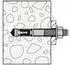 Fischer Bolzenanker FAZ II Plus 20/60 galvanisch verzinkt (564603)