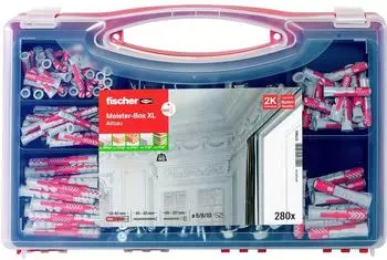 Fischer Meister-Box XL Altbau+ S D&uuml;bel-Sortimentsbox 280-tlg. (577865)