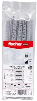 Fischer Langschaftd&uuml;bel SXRL 10x120 T B, 10 Stk (536279)