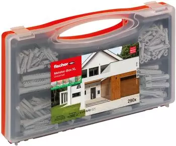 Fischer Meister-Box XL Universal D&uuml;bel-Sortiment, 290-teilig (577159)