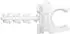 Fischer Steckfix SF plus RC IEC 16 Rohrclip, 100 Stk. (048191)