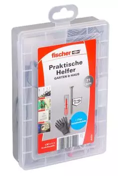 Fischer Garten D&uuml;bel- und Schrauben-Sortiment 71-teilig (553339)