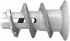 Fischer Profi-Box GK + Schrauben, Dübel hellgrau, 101-teilig (518528)