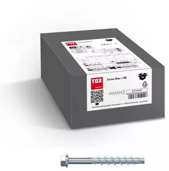 TOX Sumo Max 1 Schraubanker KB 8x100, 50 Stk. (041101241)