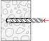 Fischer S 4 K Spreizdübel Nylon 4mm×20mm, 50 Stück (532667)