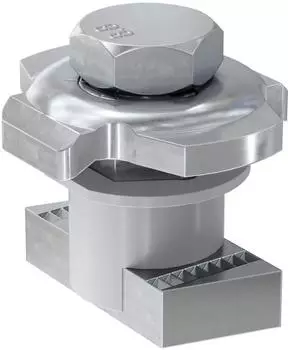 Fischer PFCN 41 Durchsteckverbinder Stahl/Polypropylen, 50 Stück (533739)