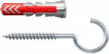 Fischer DuoPower Allzweckd&uuml;bel 10x50mm mit gro&szlig;em Rundhaken (DuoPower 10x50 RH G)