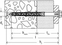 Fischer Langschaftd&uuml;bel SXRL 8x80 FUS K (4) - 544547