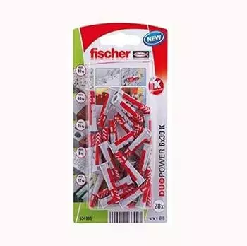 Fischer DuoPower Universald&uuml;bel 6x30mm, 28 St&uuml;ck (534993)