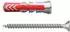 Fischer DuoPower Allzweckdübel 8x40mm mit Senkkopfschraube A2, 2 Stück (535487)
