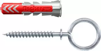 Fischer DuoPower Universald&uuml;bel 10x50mm mit &Ouml;senhaken, 2 St&uuml;ck (535015)