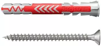 Fischer DuoPower D&uuml;bel 6x50mm mit Schraube A2, 4 St&uuml;ck (537670)