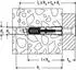 Fischer DuoPower Dübel 5x25mm mit Schraube, 18 Stück (534996)