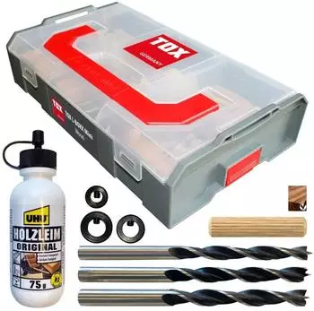 TOX L-Boxx Mini Wood D&uuml;bel-Sortiment 207-teilig (094900701)