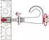 Fischer Outdoor EasyHook easyDIY Box + Schraube rostfrei, 144-teilig (563577)