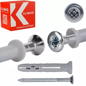 KLIMAS Schnellmontagedübel Senkkopf ETA