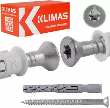 KLIMAS KPS-FAST Rahmendübel Nylon Senkkopf Torx (KPS-FAST)