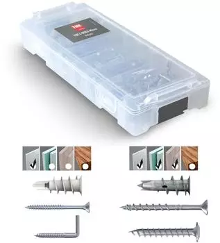 TOX D&uuml;bel-Sortiment L-Boxx Micro Indoor, 80-tlg. (094901805)
