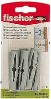 Fischer 53288, Fischer Universald&uuml;bel FU 10x60 K (grau, 6 St&uuml;ck)