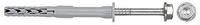 Fischer - 50x Langschaftd&uuml;bel Sxr 10 X 60 Mm Fus Sechskantschraube Mit U-scheibe