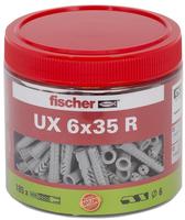 fischerwerke 531027, fischerwerke fischer Universald&uuml;bel UX 6 x 35 R mit Rand, Dose,