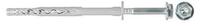 FISCHER SXRL FUS Rahmend&uuml;bel mit Sechskantschraube Torx - Nylon/Stahl - 10x140 mm