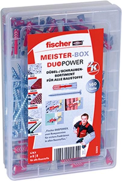 Fischer Meister-Box DUOPOWER + Schrauben 160-teilig (535972)