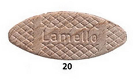 Lamello Holzverbindungsplättchen Größe 20 (1.000 Stück)