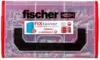 Fischer D&uuml;bel 539867, Duopower 2-K-D&uuml;bel, FIXtainer-Set, 4 Gr&ouml;&szlig;en,