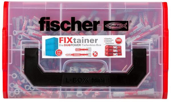 Fischer FIXtainer-DUOPOWER kurz/lang 210 tlg. (539867)