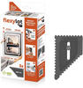 flexylot Bildaufhänger - 3x Basic | Ideal für kleine bis mittlere Bilder bis...