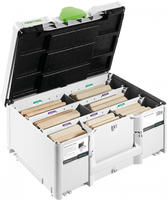 FESTOOL D&uuml;bel-Set Festool DOMINO XL D&uuml;bel Buche DS/XL D12/D14 128 BU bunt