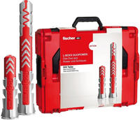 Fischer Duo Power D&uuml;bel spreizt, klappt oder knotet, in L-Boxx, 910 D&uuml;bel