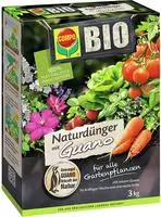 Compo 12451, COMPO BIO Naturd&uuml;nger mit Guano - 3 kg, Grundpreis: &euro; 7,05 / kg