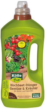 Pflanzen-Kölle Bio Hochbeet Gemüse- & Kräuterdünger vegan 975 ml