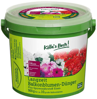 Pflanzen-Kölle Kölle's Beste Langzeit Balkonblumendünger 900 g Eimer