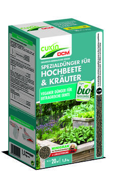 CUXIN DCM Spezialdünger für Hochbeete & Kräuter 1,5kg