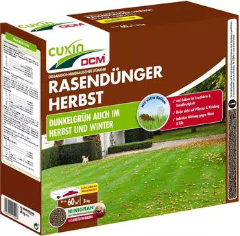 CUXIN DCM Rasendünger Herbst 3kg