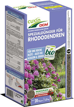 CUXIN DCM Spezialdünger für Rhododendren, Azaleen, Eriken 1,5kg