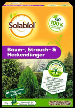 Solabiol Baum- Strauch & Heckendünger 1,5 kg
