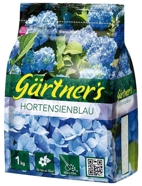 Gärtner's Blumenpflege Hortensienblau 1 kg