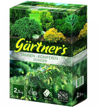 Gärtner's Spezialkulturen Tannen-Koniferen-Dünger 2,5 kg