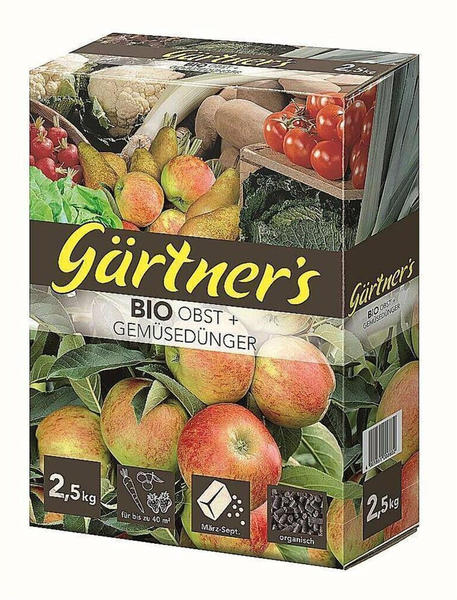 Gärtner's Obstdünger Gemüsedünger 2,5 Kg