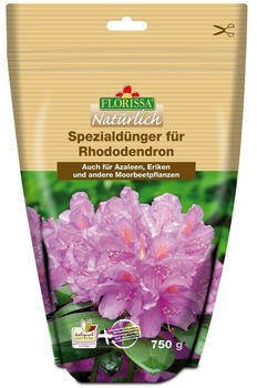 Florissa Spezialdünger für Rhododendron Pulver Naturdünger Blumendünger 750g