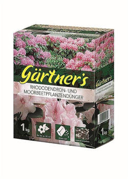 Gärtner's Spezialkulturen Rhododendron- und Moorbeetpflanzendünger 1 kg