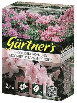 Gärtner's Spezialkulturen Rhododendron- und Moorbeetpflanzendünger 2,5 kg
