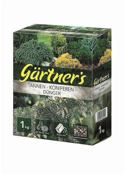 Gärtner's Spezialkulturen Tannen-Koniferen-Dünger 1 kg