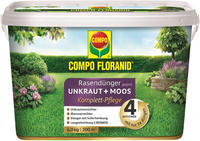 Compo Floranid Rasend&uuml;nger Gegen Unkraut+moos Komplett-pflege 6kg F&uuml;r 200m2