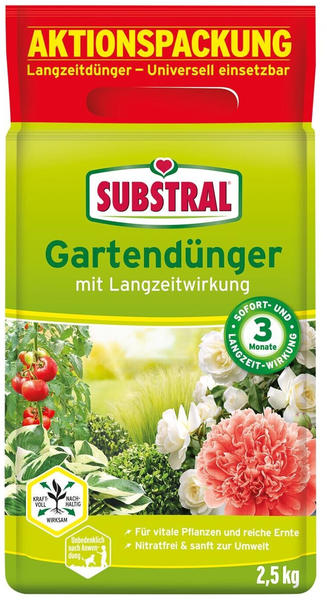 Substral Gartendünger mit Langzeitwirkung 2,5kg